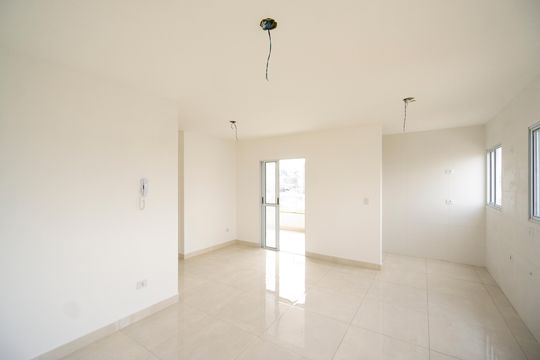 Sala e cozinha de apartamento à venda com 2 quartos, 55m² em Vila Matilde, São Paulo