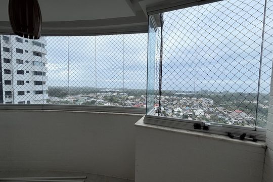 Varanda de apartamento para alugar com 3 quartos, 76m² em Recreio dos Bandeirantes, Rio de Janeiro