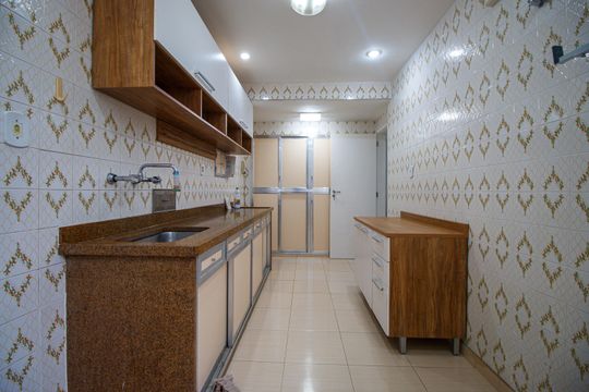 Cozinha de apartamento para alugar com 4 quartos, 160m² em Tijuca, Rio de Janeiro