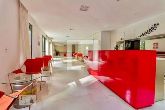 Área comum de apartamento para alugar com 1 quarto, 70m² em Jardim das Acacias, São Paulo
