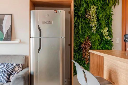 Cozinha de apartamento à venda com 1 quarto, 33m² em Centro, Guarulhos