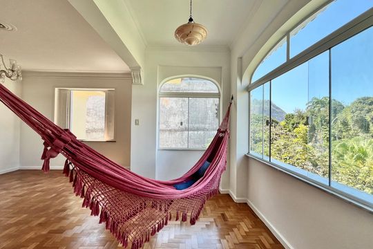 Sala de apartamento para alugar com 3 quartos, 135m² em Botafogo, Rio de Janeiro