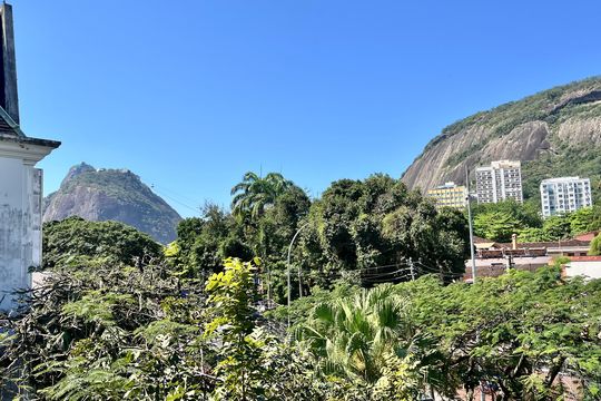Vista do Quarto de apartamento para alugar com 3 quartos, 135m² em Botafogo, Rio de Janeiro