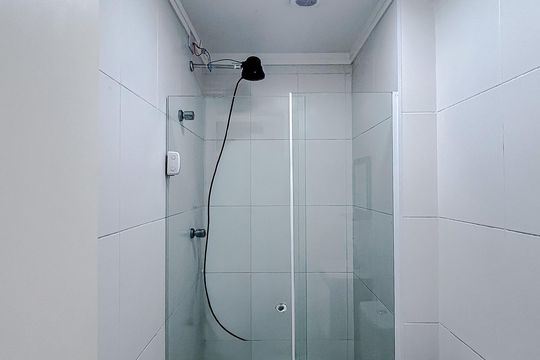 Banheiro de apartamento para alugar com 2 quartos, 42m² em Vila Guilhermina, São Paulo