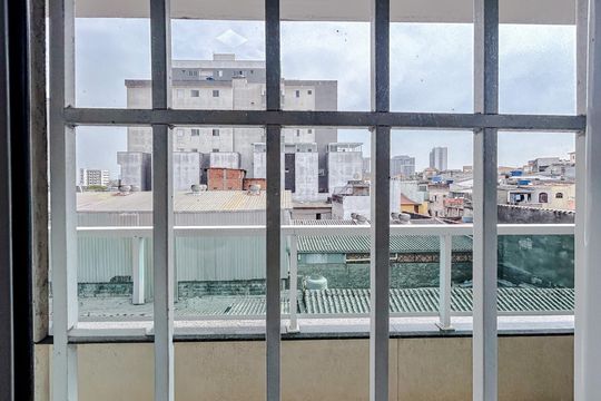 Vista da Sala de apartamento para alugar com 2 quartos, 42m² em Vila Guilhermina, São Paulo