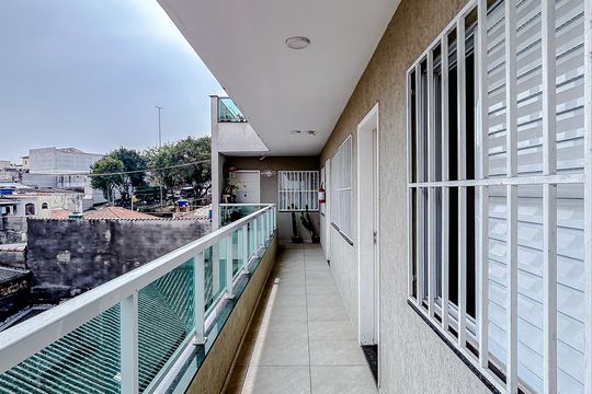 Área comum de apartamento para alugar com 2 quartos, 42m² em Vila Guilhermina, São Paulo