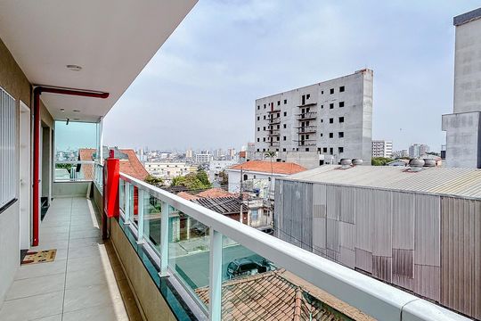 Área comum de apartamento para alugar com 2 quartos, 42m² em Vila Guilhermina, São Paulo