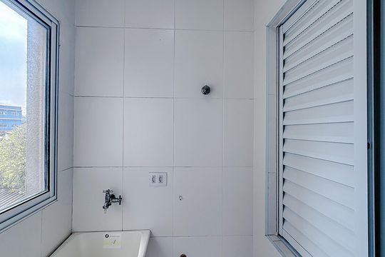 Área de Serviço de apartamento para alugar com 2 quartos, 42m² em Vila Guilhermina, São Paulo