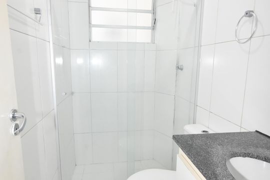 Banheiro Suíte de apartamento à venda com 3 quartos, 65m² em Vila Mafalda, Jundiaí