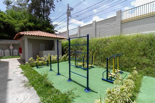 Área externa de apartamento à venda com 2 quartos, 45m² em Bom Jesus, Contagem