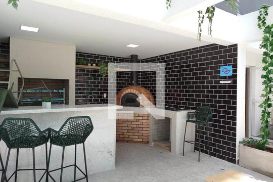 Área comum - Churrasqueira de apartamento à venda com 1 quarto, 43m² em Vila Centenario, São Paulo
