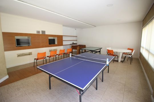 Área comum - Sala de jogos de apartamento para alugar com 3 quartos, 80m² em Vila Yara, Osasco