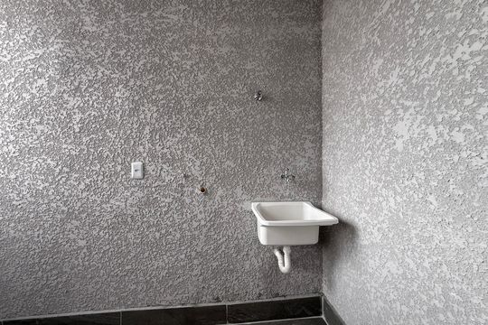 Área de serviço de apartamento para alugar com 2 quartos, 62m² em Pedra Azul, Contagem