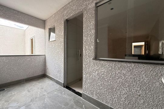 Área externa de apartamento para alugar com 2 quartos, 65m² em Chacaras Reunidas Santa Terezinha, Contagem