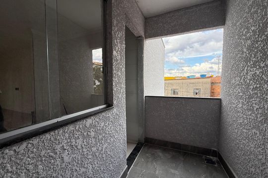 Área externa de apartamento para alugar com 2 quartos, 62m² em Chacaras Reunidas Santa Terezinha, Contagem