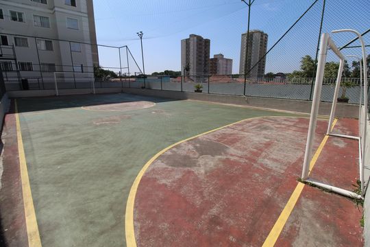 Área comum - Quadra Esportiva de apartamento para alugar com 2 quartos, 45m² em Palmeiras de São José, São José dos Campos