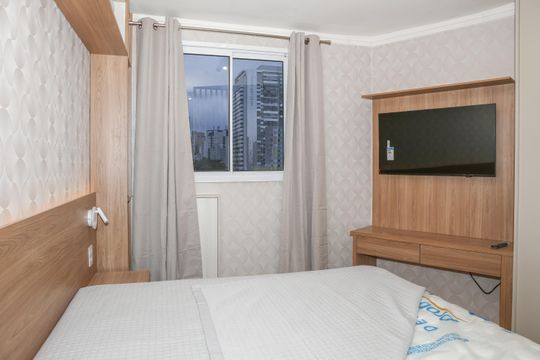 Suíte de apartamento à venda com 1 quarto, 25m² em Barra Funda, São Paulo