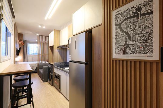 Apartamento para alugar com 1 quarto, 26m² em Barra Funda, São Paulo