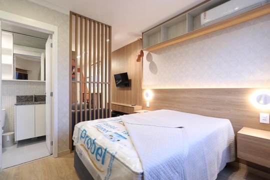 Studio de apartamento para alugar com 1 quarto, 26m² em Barra Funda, São Paulo