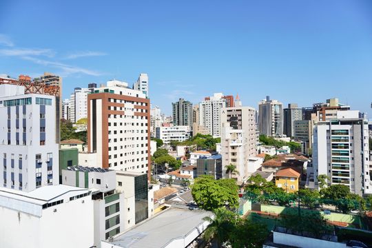 Vista  de apartamento à venda com 3 quartos, 158m² em São Lucas, Belo Horizonte