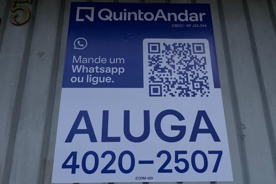 Placa  de casa para alugar com 2 quartos, 100m² em Jardim Coimbra, São Paulo