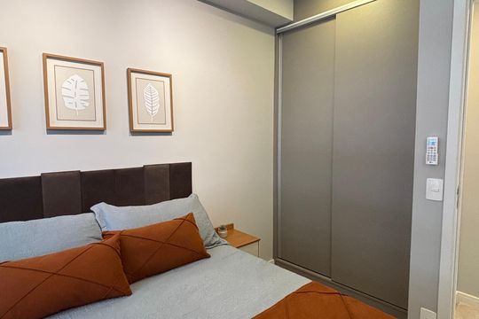 Quarto de apartamento para alugar com 1 quarto, 34m² em Vila Clementino, São Paulo