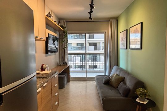 Apartamento para alugar com 1 quarto, 34m² em Vila Clementino, São Paulo