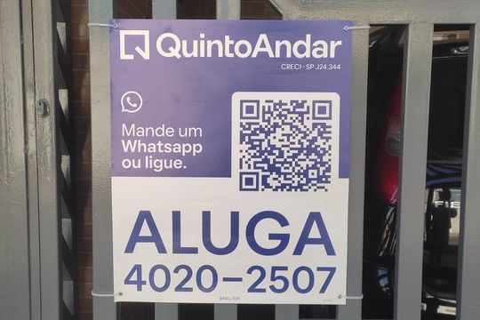 Placa IMWU-525 de casa para alugar com 2 quartos, 70m² em Canhema, Diadema