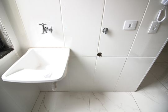 Área de Serviço de apartamento para alugar com 1 quarto, 30m² em Parque Paineiras, São Paulo