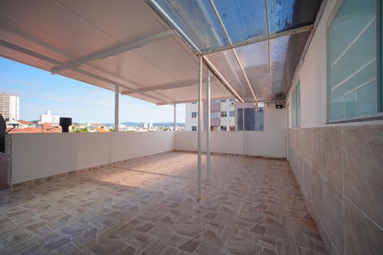 Área comum/Terraço  de kitnet/studio para alugar com 1 quarto, 18m² em Jardim Cidade de Florianopolis, São José