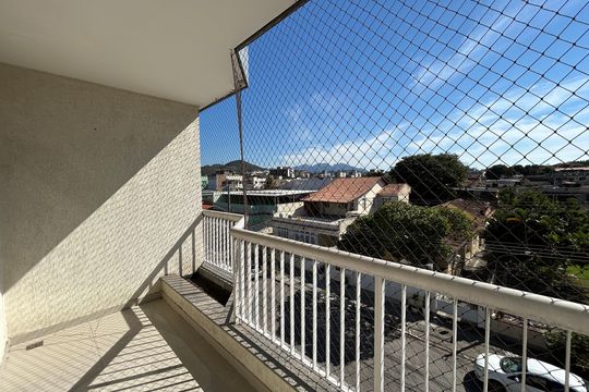 Varanda da Sala de apartamento à venda com 2 quartos, 98m² em Vila Valqueire, Rio de Janeiro