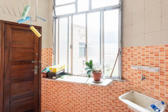 Área de Serviço de apartamento para alugar com 3 quartos, 124m² em Tijuca, Rio de Janeiro