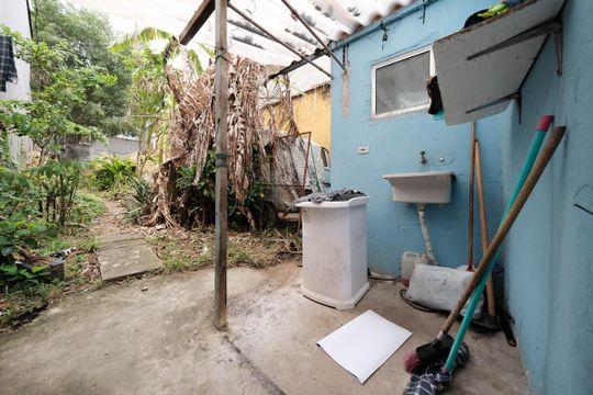 Área externa de casa para alugar com 1 quarto, 40m² em Parque Boturussu, São Paulo