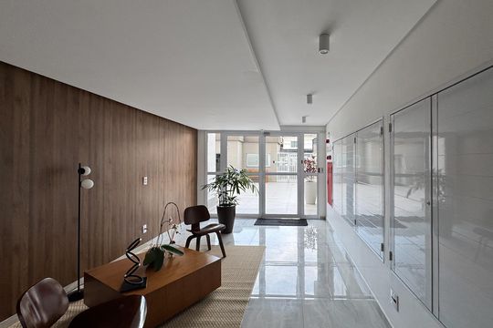 Área comum - Hall de apartamento à venda com 3 quartos, 77m² em Vila Marlene, São Bernardo do Campo
