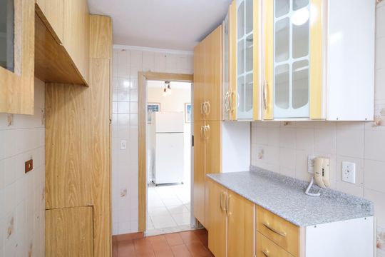 Cozinha de apartamento à venda com 2 quartos, 56m² em São José, São Caetano do Sul