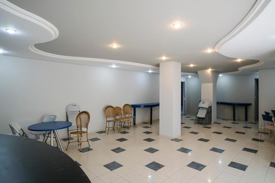 Salão de festas de apartamento à venda com 3 quartos, 121m² em Santo Antônio, São Caetano do Sul