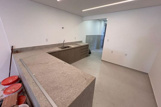 Cozinha de apartamento para alugar com 3 quartos, 100m² em Santo Agostinho, Belo Horizonte