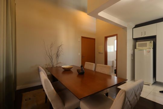 Sala de Jantar de apartamento à venda com 3 quartos, 156m² em Campestre, Santo André