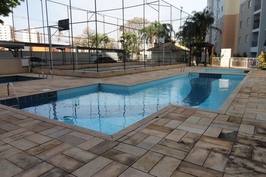 Área comum - Piscina de apartamento para alugar com 2 quartos, 59m² em Jardim Augusta, São José dos Campos