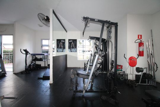 Área comum - Academia de apartamento para alugar com 2 quartos, 59m² em Jardim Augusta, São José dos Campos