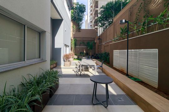 Área Comum de kitnet/studio para alugar com 0 quarto, 30m² em Brooklin, São Paulo