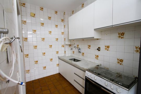 Cozinha de apartamento para alugar com 3 quartos, 113m² em Barro Preto, Belo Horizonte