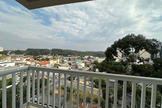 Varanda da Sala de apartamento para alugar com 1 quarto, 62m² em Centro, Barueri