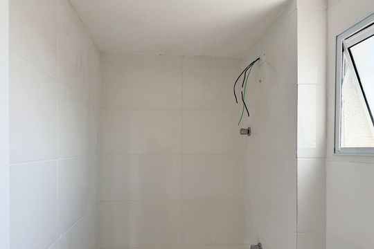 Banheiro - Suíte de apartamento para alugar com 2 quartos, 50m² em Assunção, São Bernardo do Campo