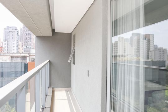 Sacada de kitnet/studio à venda com 1 quarto, 37m² em Pompeia, São Paulo