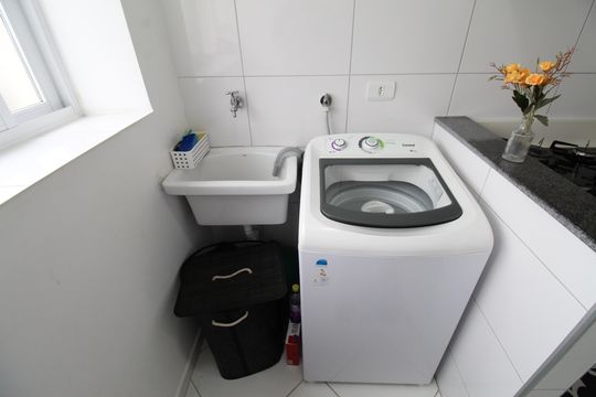 Área de Serviço de apartamento para alugar com 2 quartos, 53m² em Monte Castelo, São José dos Campos