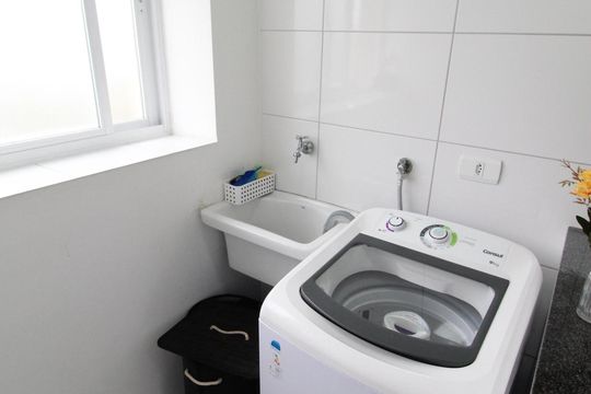 Área de Serviço de apartamento para alugar com 2 quartos, 53m² em Monte Castelo, São José dos Campos