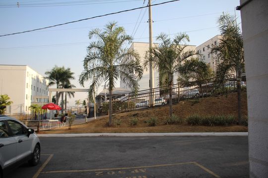 Área comum de apartamento à venda com 2 quartos, 42m² em Califórnia, Contagem