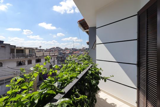 Sacada da Suíte de casa à venda com 3 quartos, 234m² em Jardim Las Vegas, Santo André