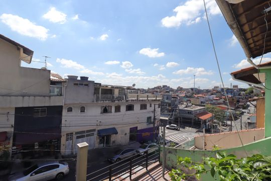 Vista da Sacada da Suíte de casa à venda com 3 quartos, 234m² em Jardim Las Vegas, Santo André